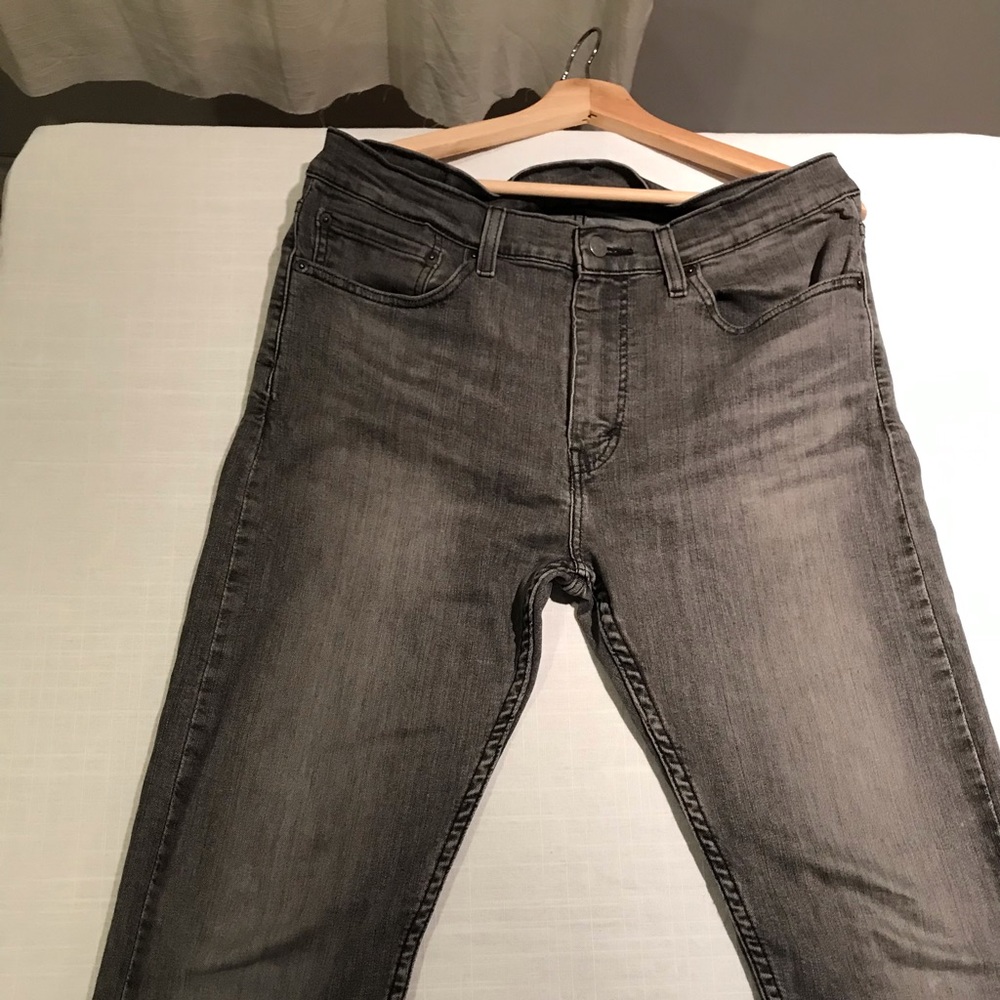 Levi’s 510 washed black skinny jeans